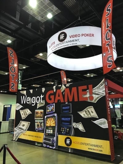 Video Gambling booth at MPACT