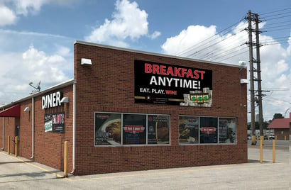 The Diner_Outside Breakfast Anytime Banner