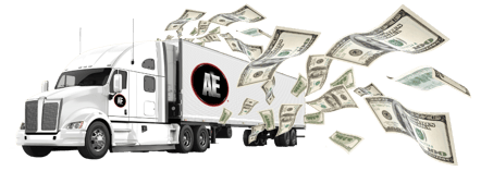 AE Truck and Money Graphic